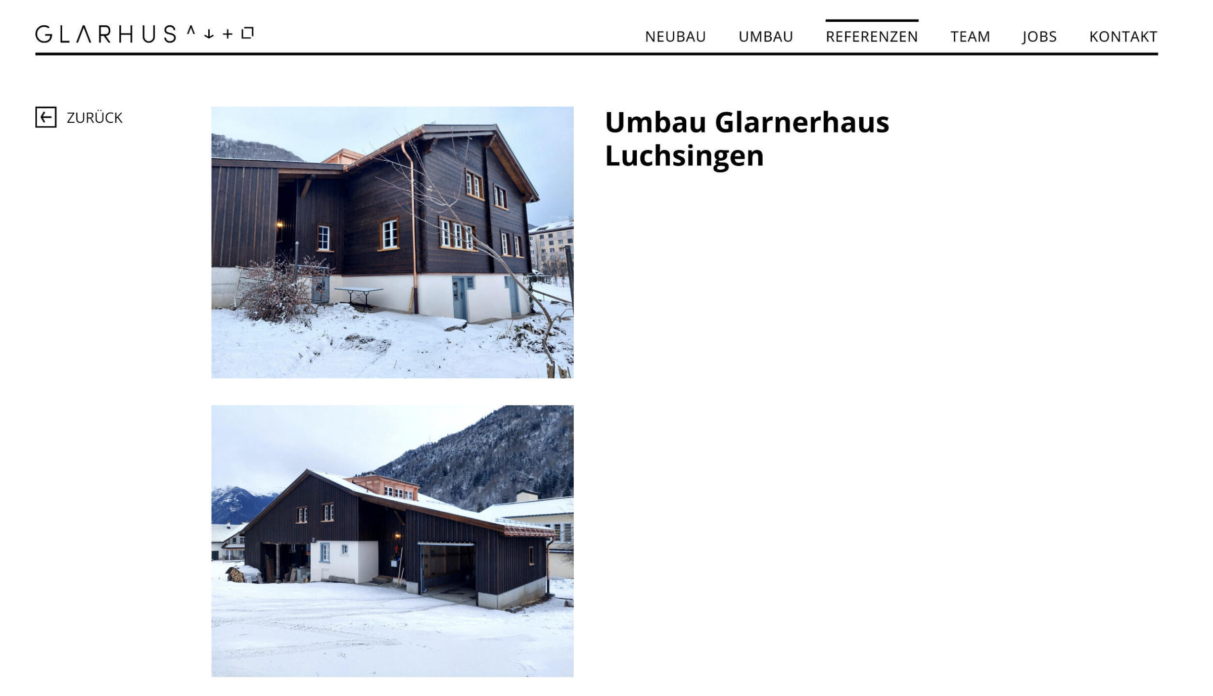 GoeldiWeb Portfolio – Glarhus AG