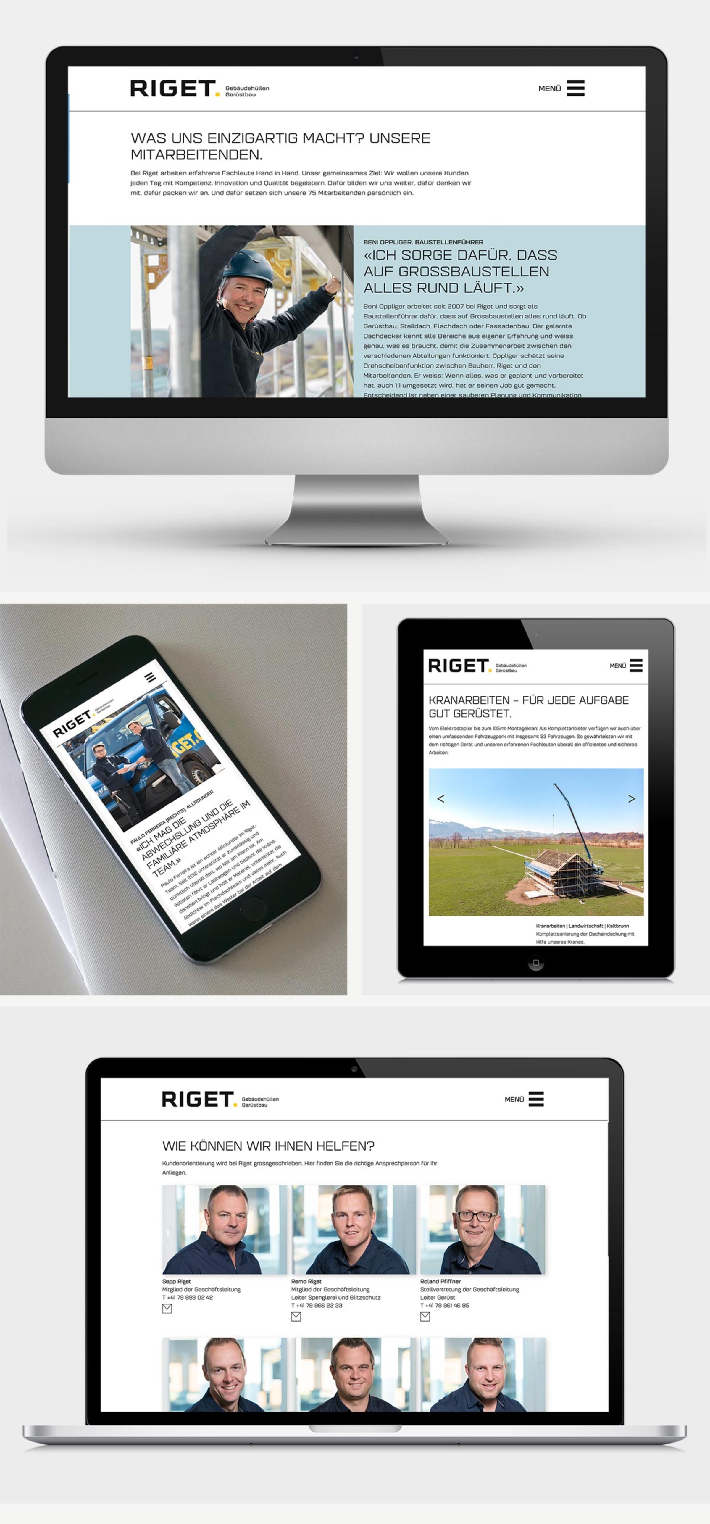 GoeldiWeb Portfolio – Riget AG