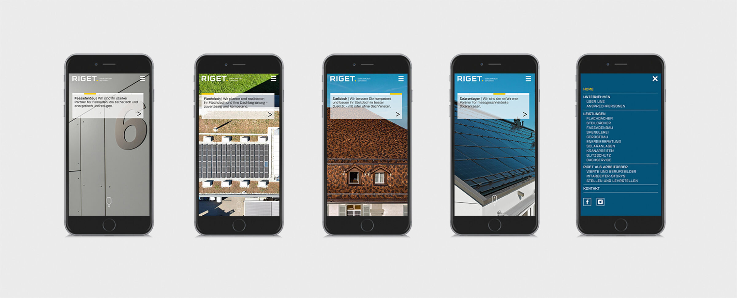 GoeldiWeb Portfolio – Riget AG