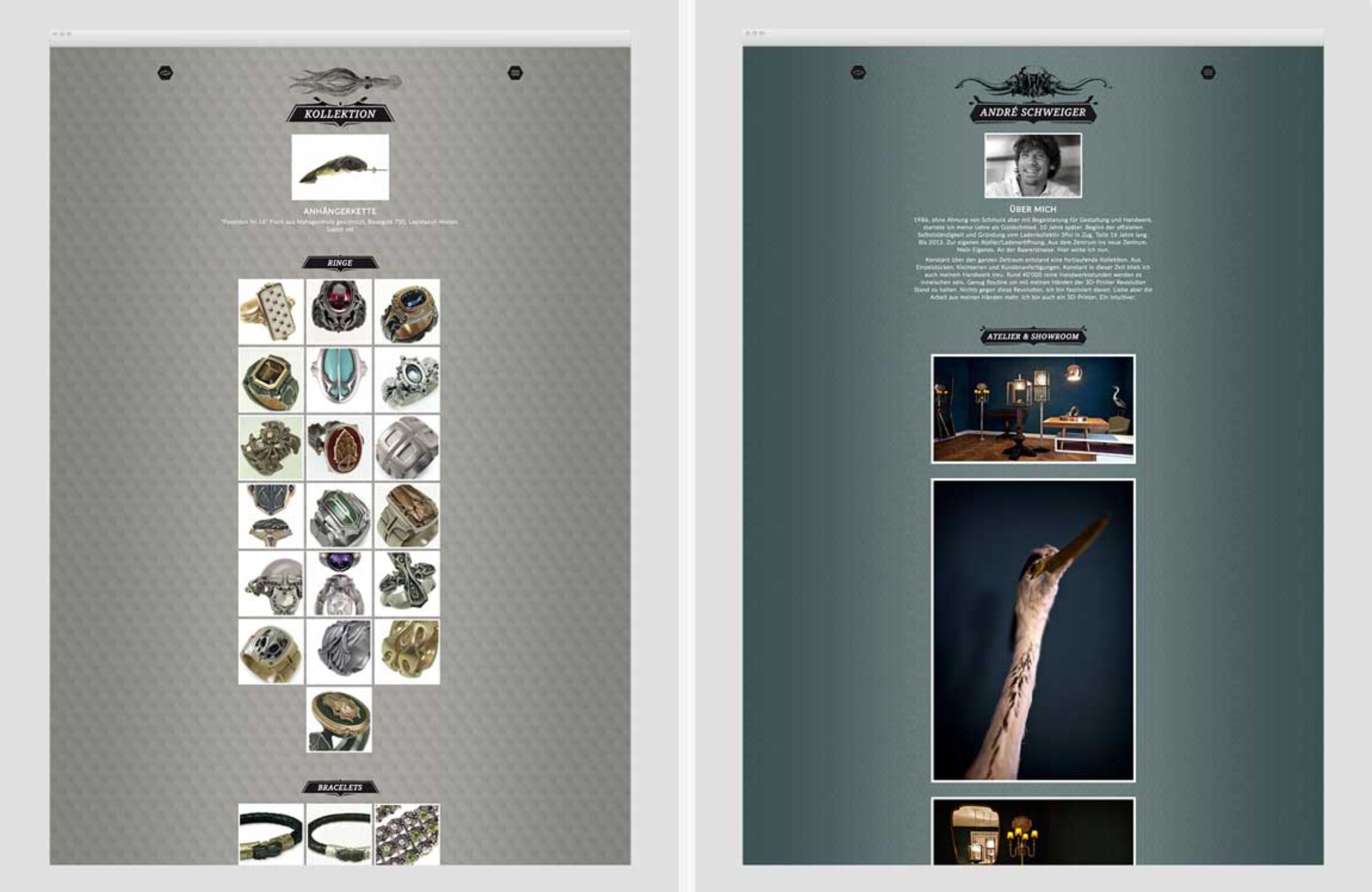 GoeldiWeb Portfolio – André Schweiger Schmuck