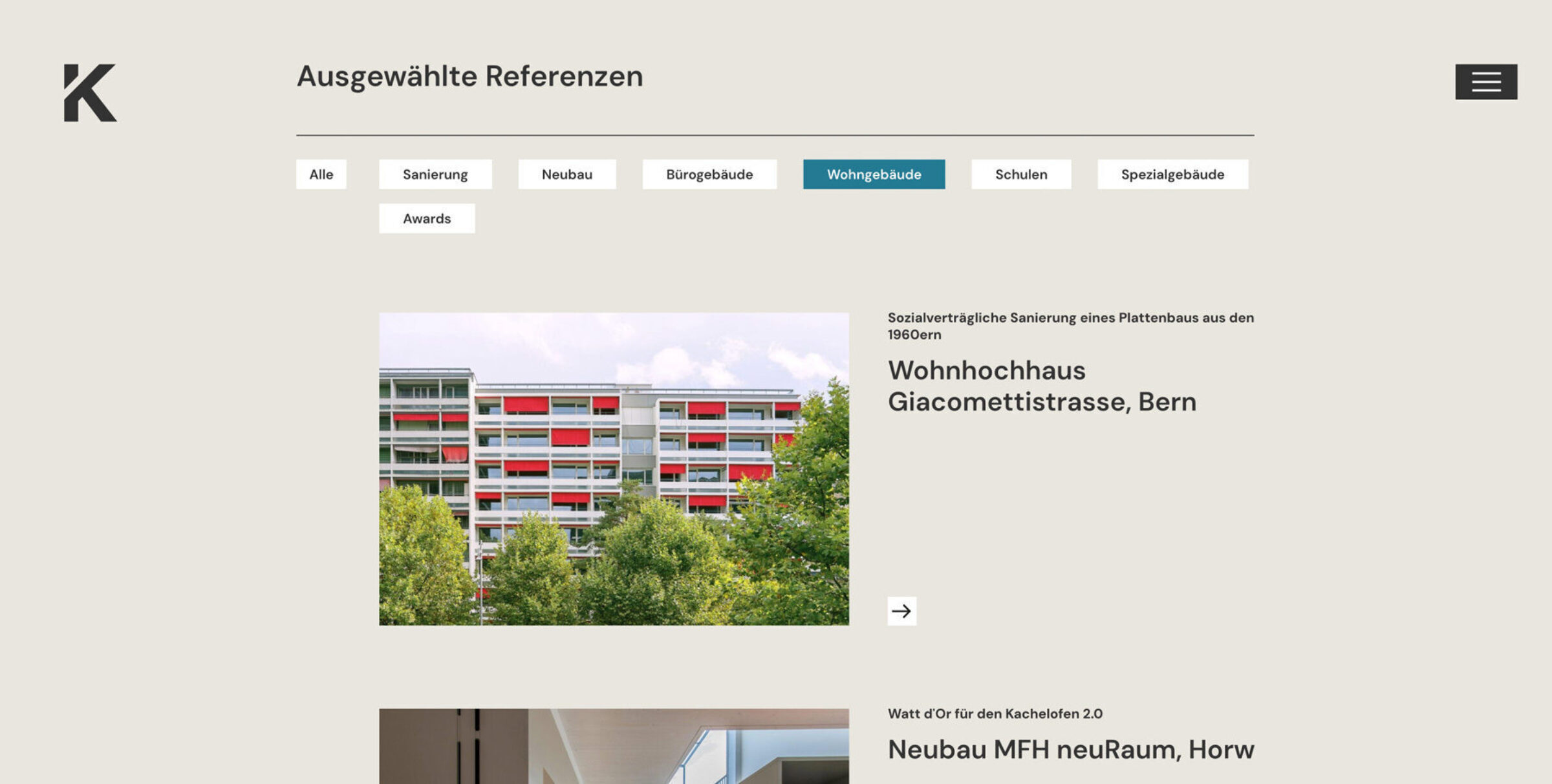 GoeldiWeb Portfolio – Plan-K AG, Suhr