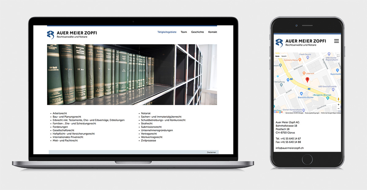 GoeldiWeb Portfolio - Auer Meier Zopfi