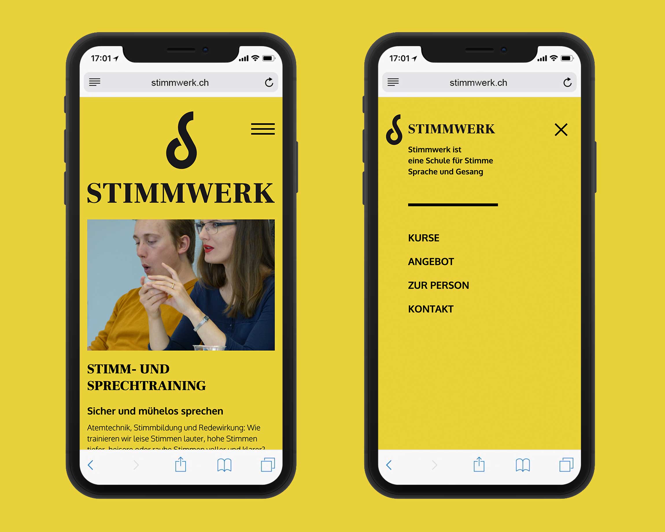 GoeldiWeb Portfolio - Stimmwerk