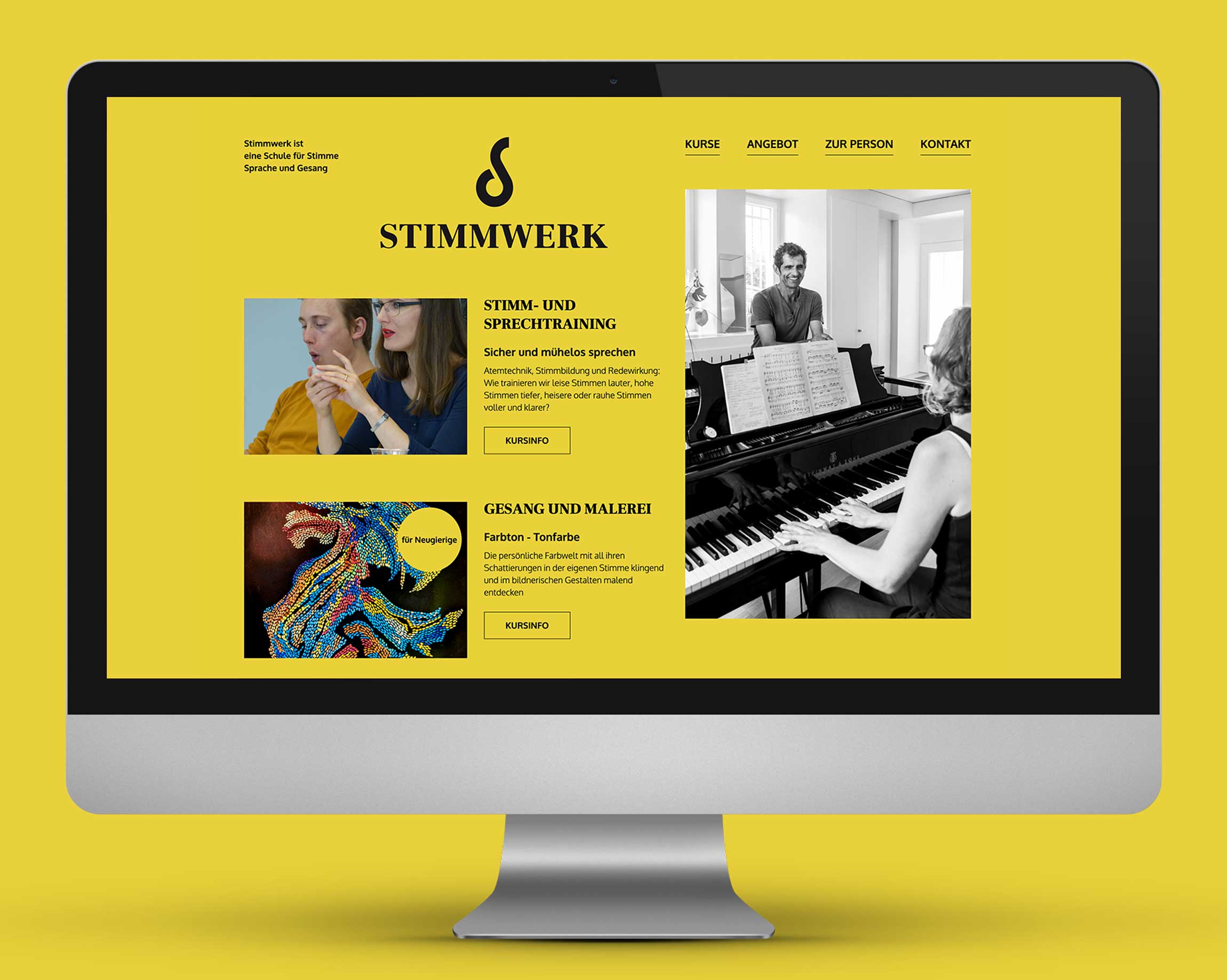 GoeldiWeb Portfolio - Stimmwerk