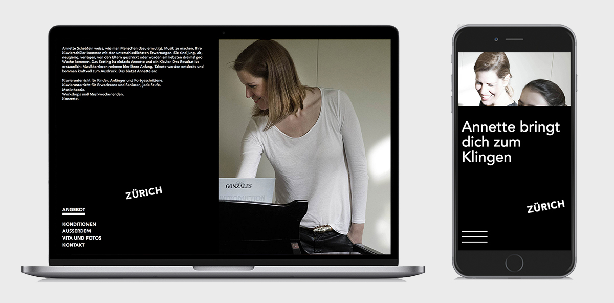 GoeldiWeb Portfolio - Annette Scheblein Klavierunterricht Zürich