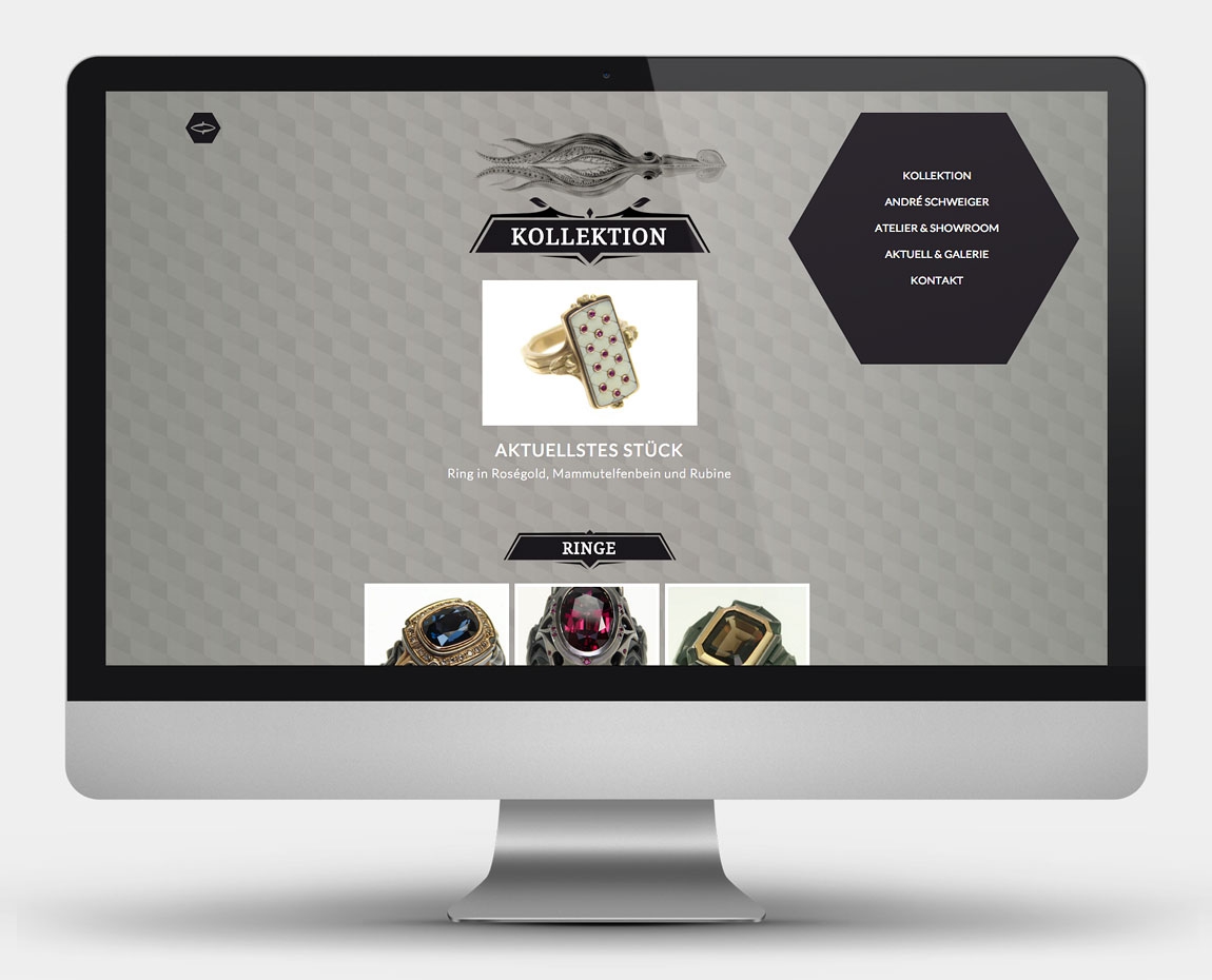 GoeldiWeb Portfolio - André Schweiger Schmuck